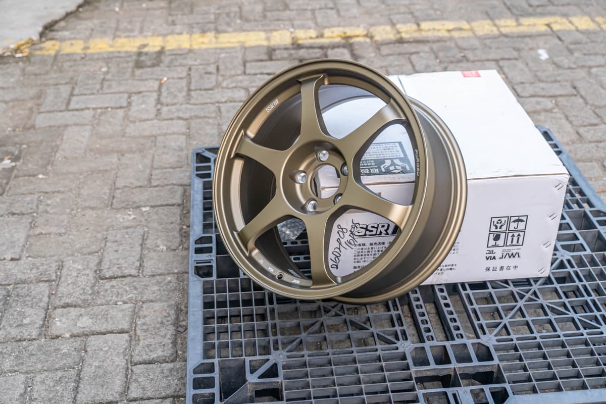 TYPE C FORGED R18x8.5 ET 44 PCD 5x114 - Racing Bronze (Original Japan) view 2