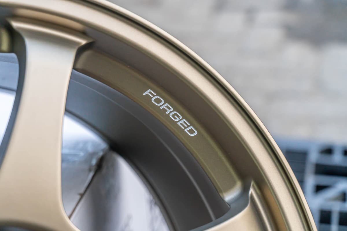 TYPE C FORGED R18x8.5 ET 44 PCD 5x114 - Racing Bronze (Original Japan) view 4