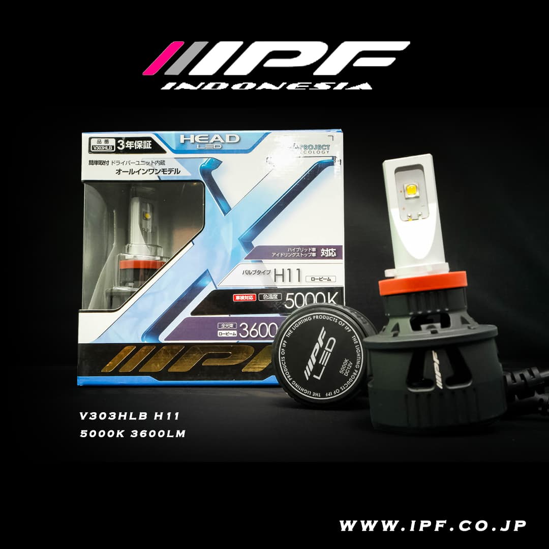 IPF Premium H11 and HIR2 LED Headlamp Bulbs Series view 3