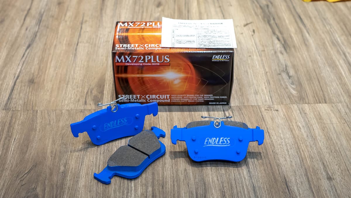 Endless Brake Pad EP524 for Honda CIVIC FK8 / FL5 (Rear) view 1