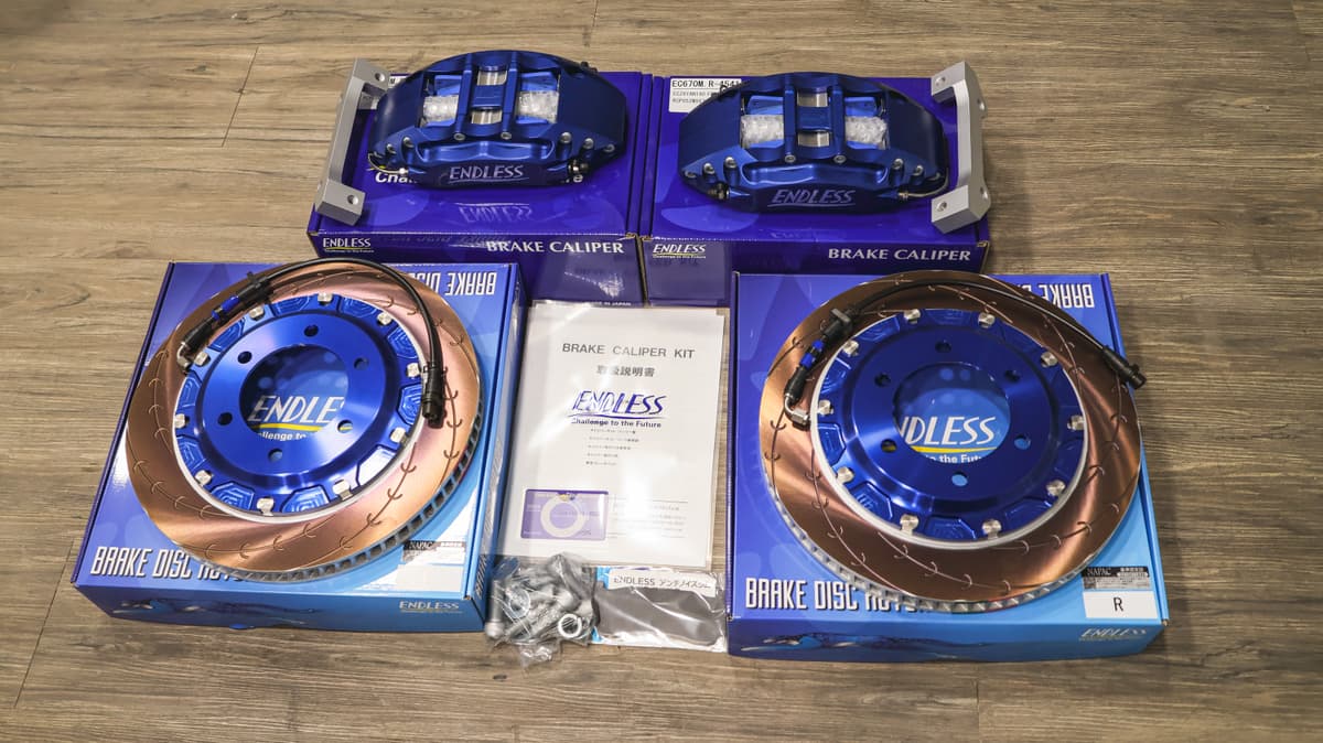 Endless Brake Kit for Toyota FORTUNER VRZ 355MM 6POT view 1