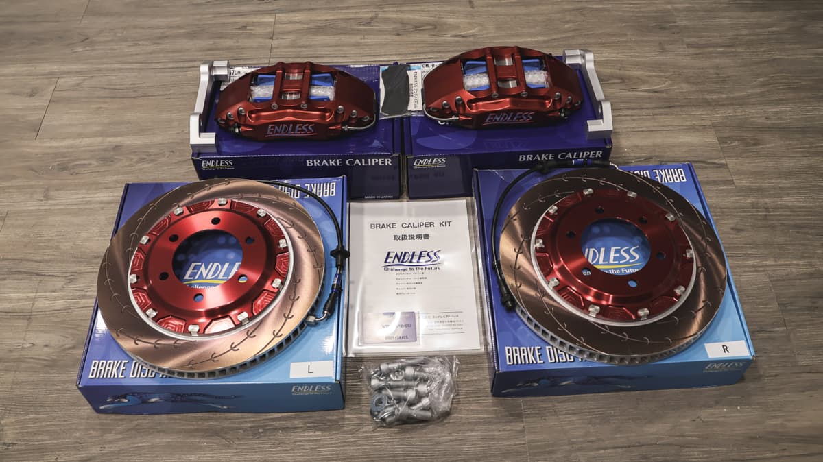 Endless Brake Kit for Toyota FORTUNER VRZ 355MM 6POT view 4