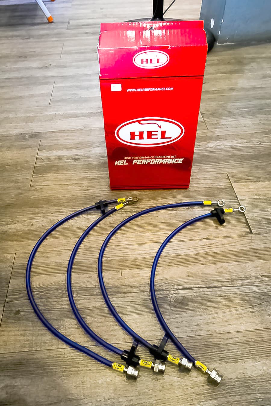 HEL Performance Stainless Steel Braided Brake Line Kit for Honda CIVIC FD view 1