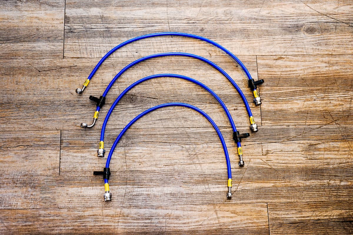 HEL Performance Stainless Steel Braided Brake Line Kit for Honda HRV — image 1