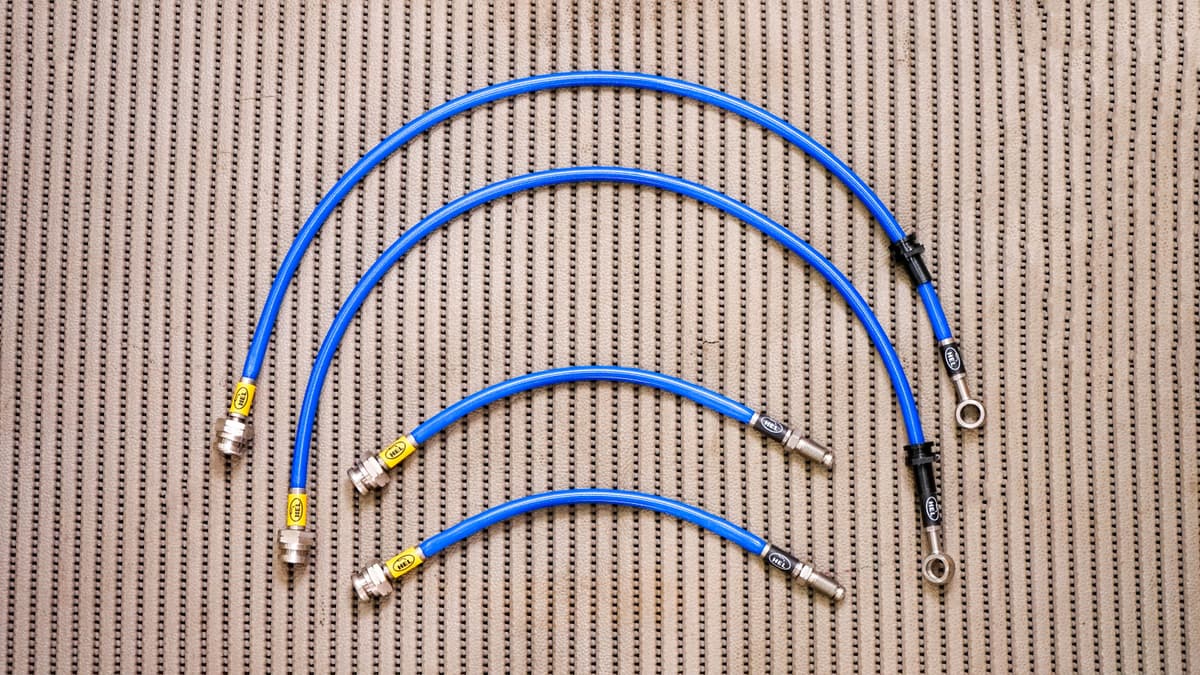 HEL Performance Stainless Steel Braided Brake Line Kit for Mitsubishi GALLANT VR4 view 1