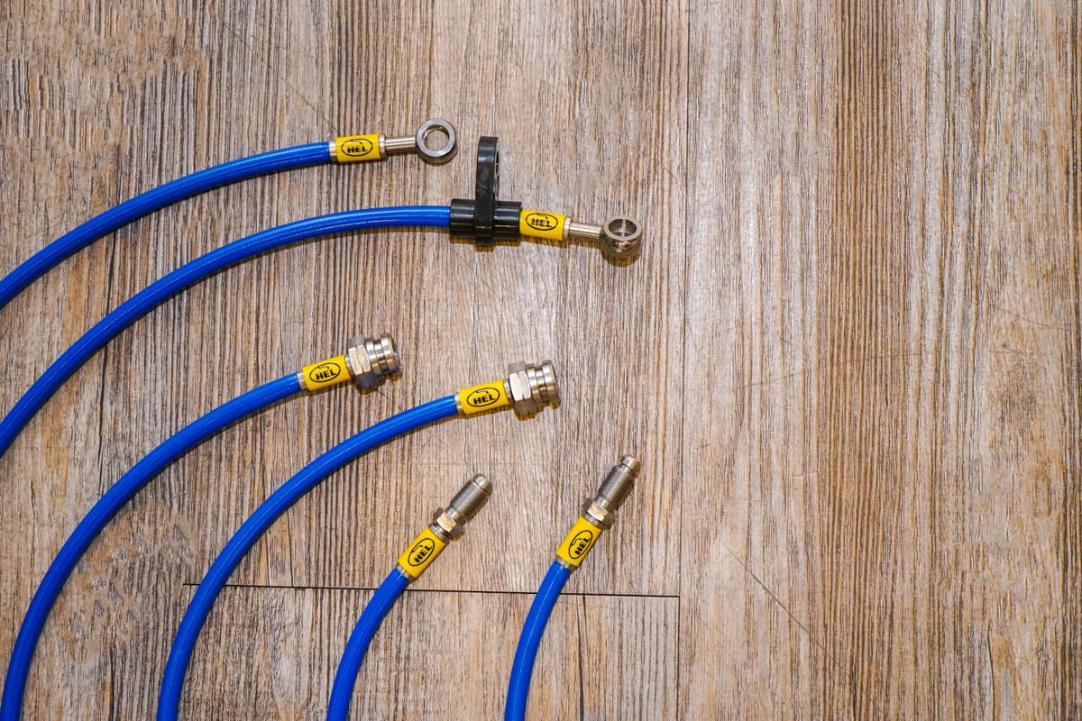 HEL Performance Stainless Steel Braided Brake Line Kit for Mitsubishi PAJERO DAKKAR view 2