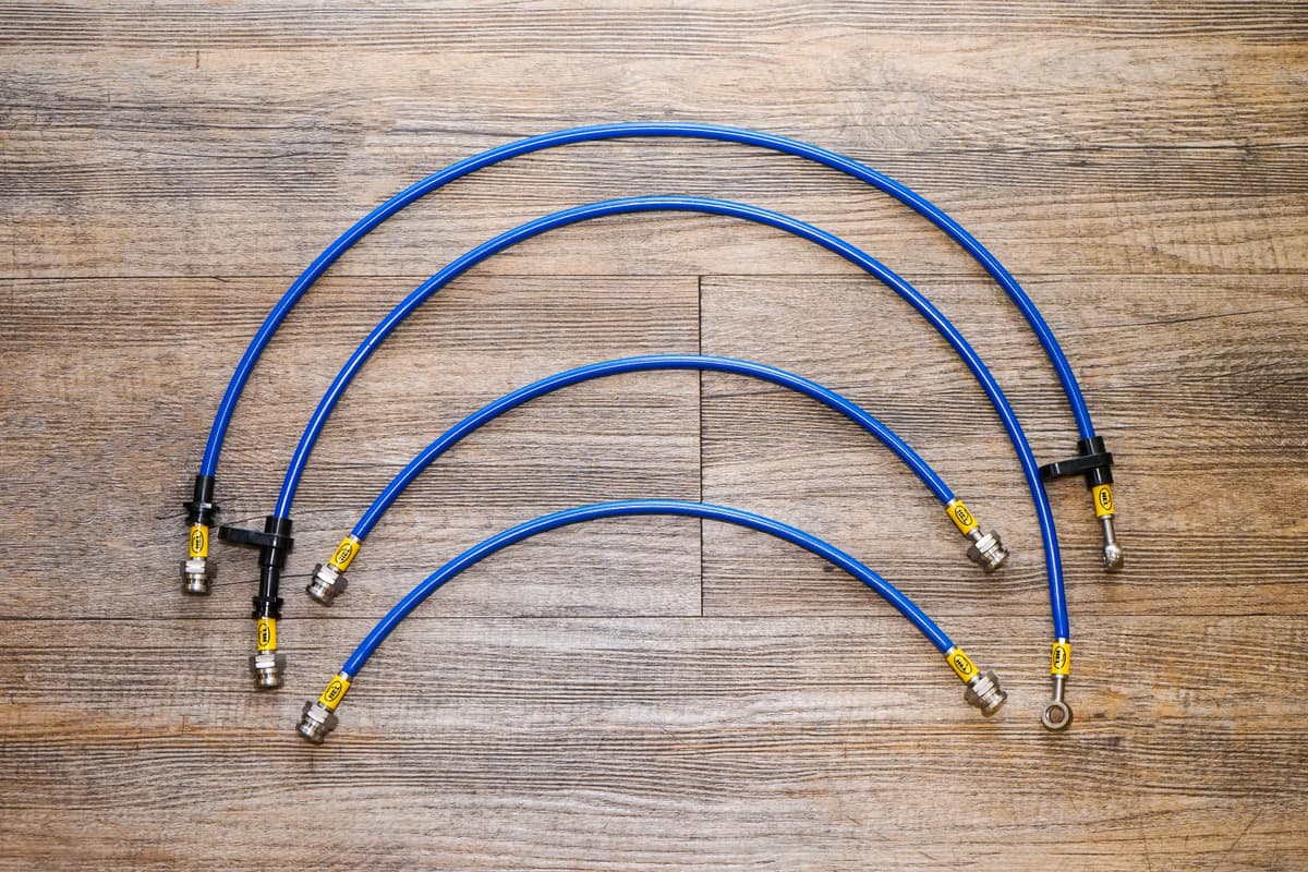 HEL Performance Stainless Steel Braided Brake Line Kit for Mitsubishi PAJERO EXCEED — image 1
