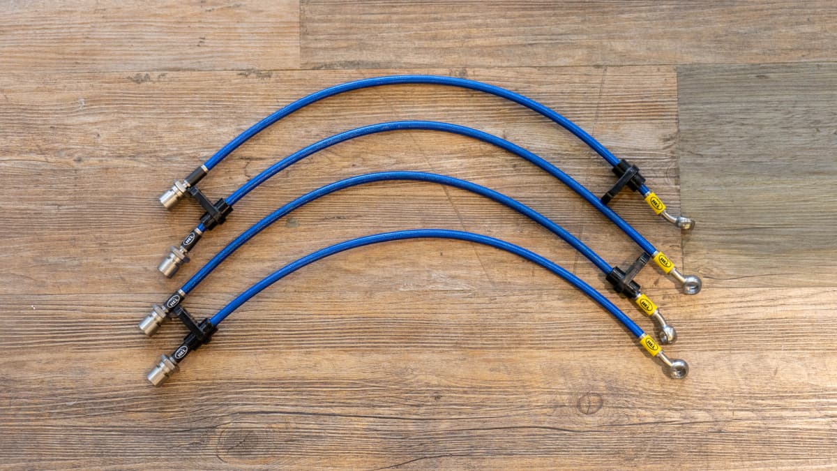 HEL Performance Stainless Steel Braided Brake Line Kit for Subaru IMPREZA WRX STI 2001-2007 view 2