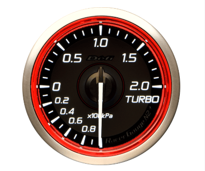 Defi Racer Gauge N2 Turbo Boost Gauge view 2