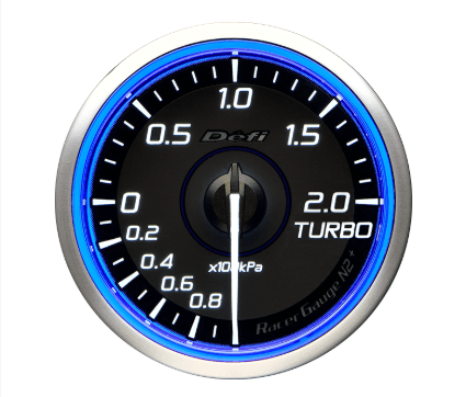 Defi Racer Gauge N2 Turbo Boost Gauge view 3