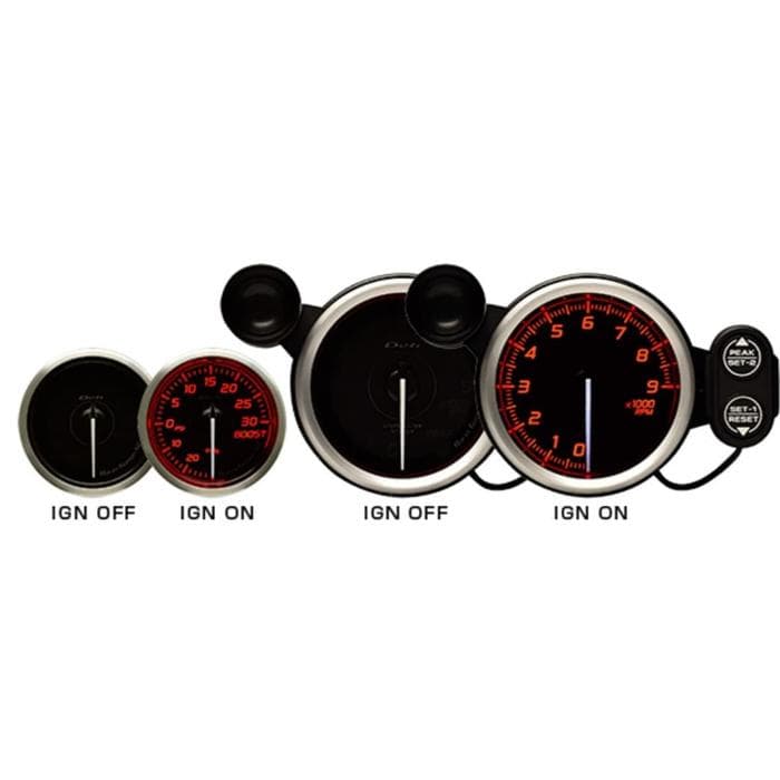 Defi Racer Gauge N2 Turbo Boost Gauge view 5