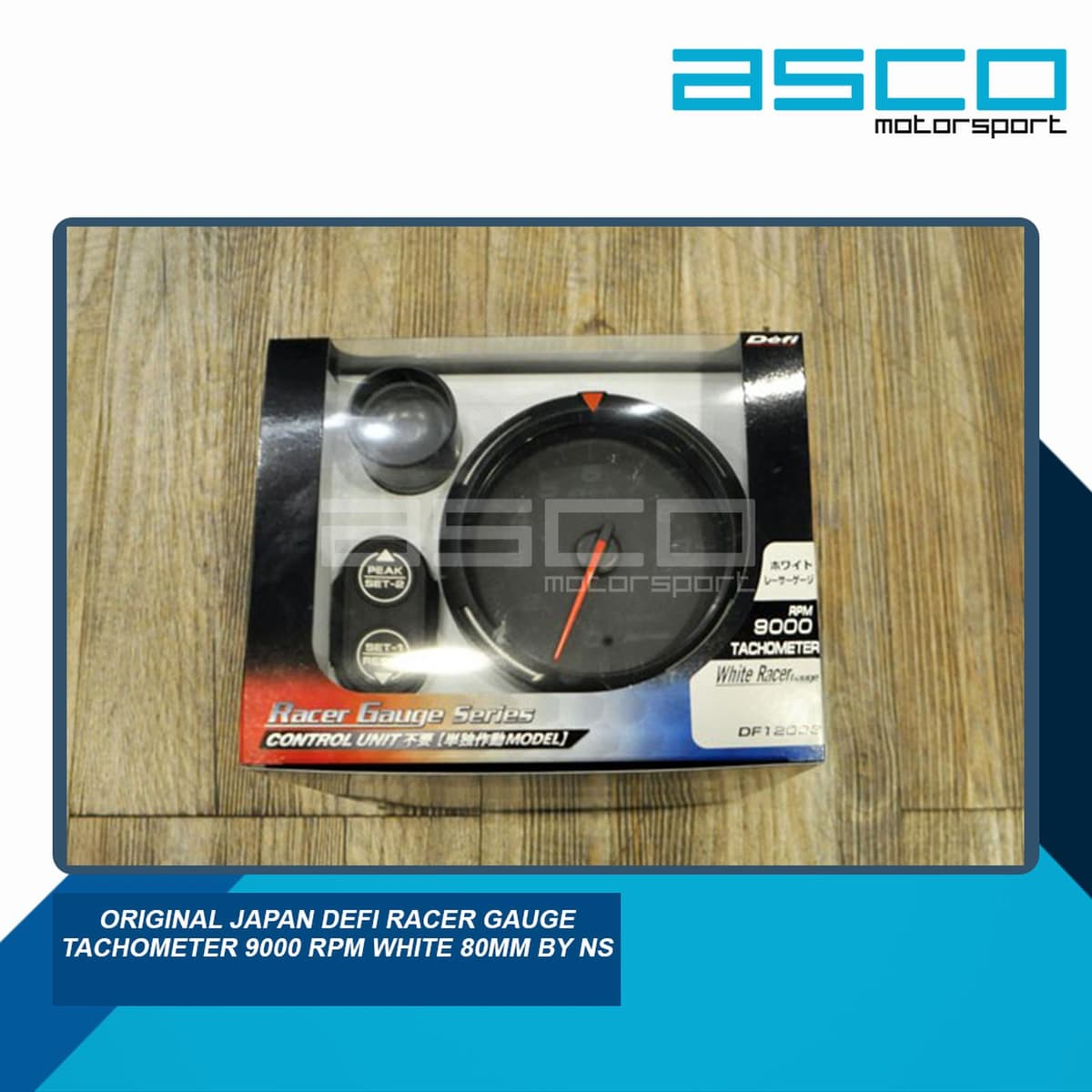 Defi Racer Gauge 80mm Classic Tachometer view 2