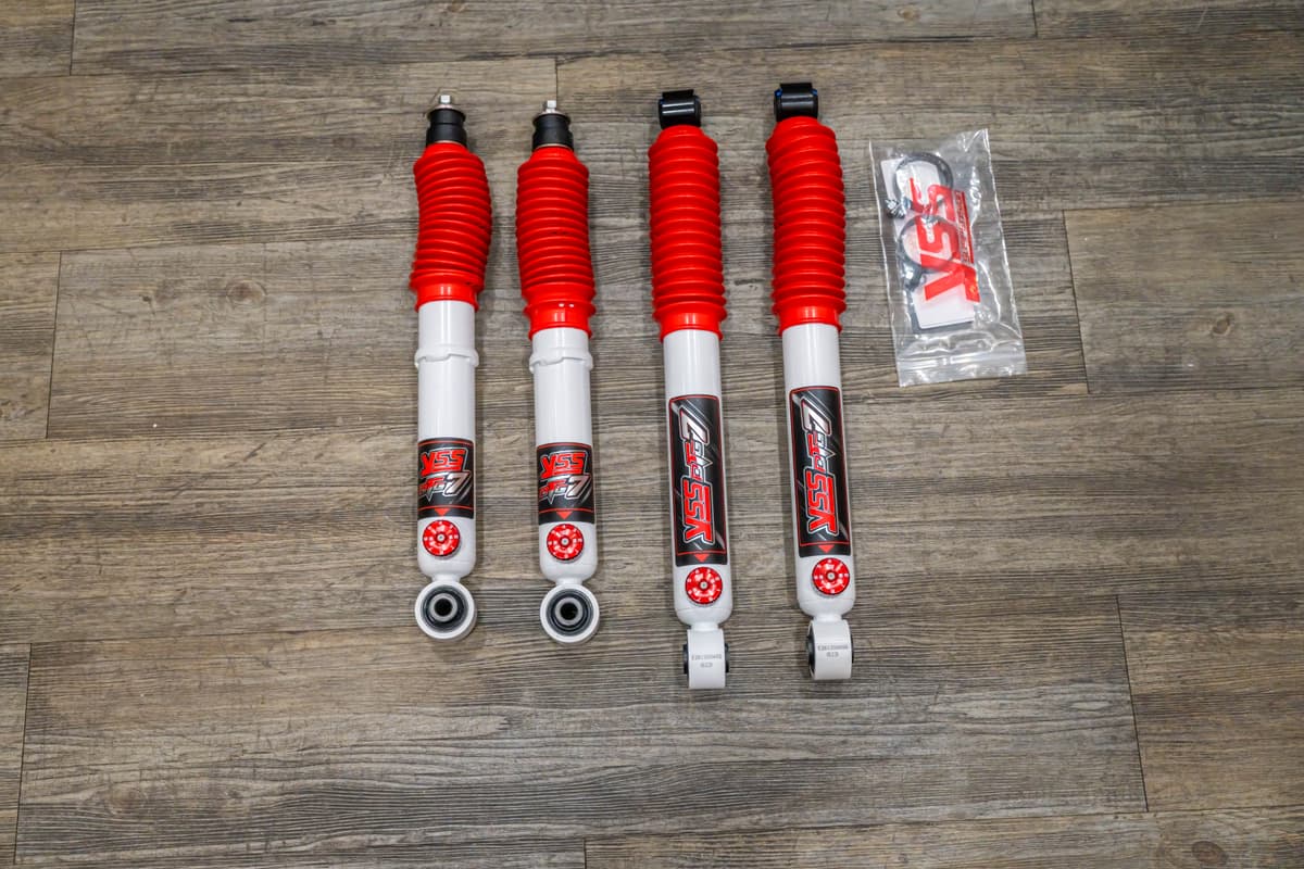 YSS DTG 7 Series Suspension Kit for Mitsubishi Pajero Old & ANPS view 1