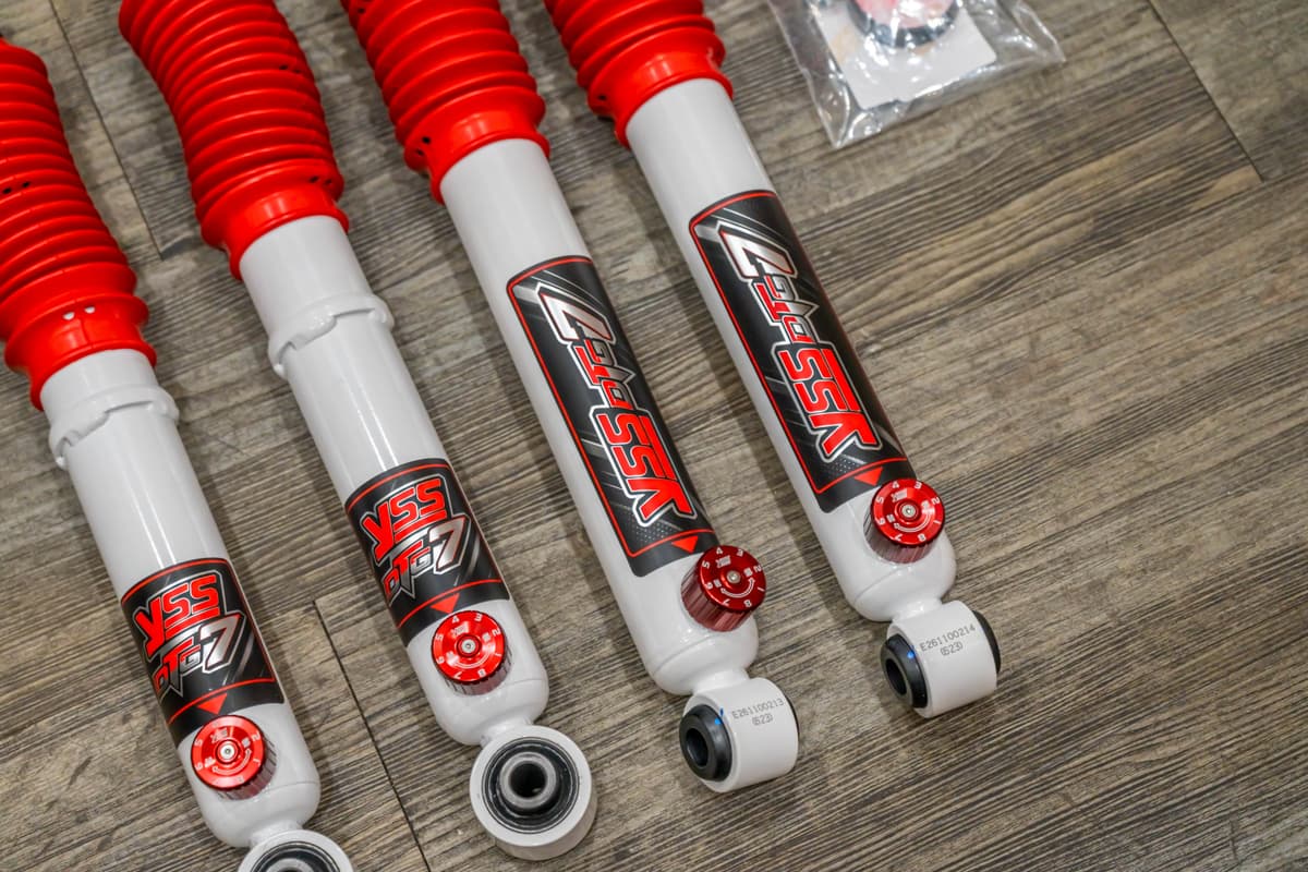YSS DTG 7 Series Suspension Kit for Mitsubishi Triton New view 2