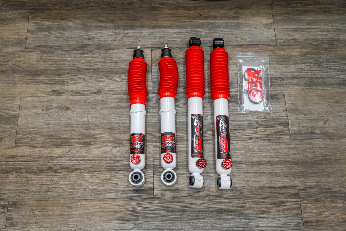 YSS DTG 7 Series Suspension Kit for Mitsubishi Triton New view 1