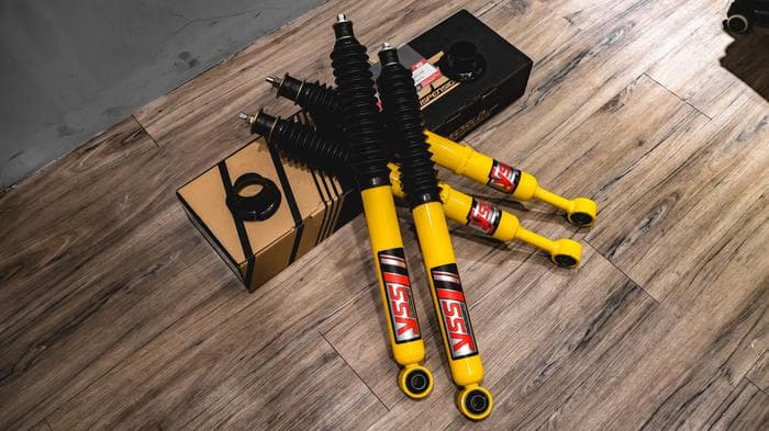 YSS DTG Yellow Edition Suspension Kit for Toyota Fortuner VRZ 15+ view 2