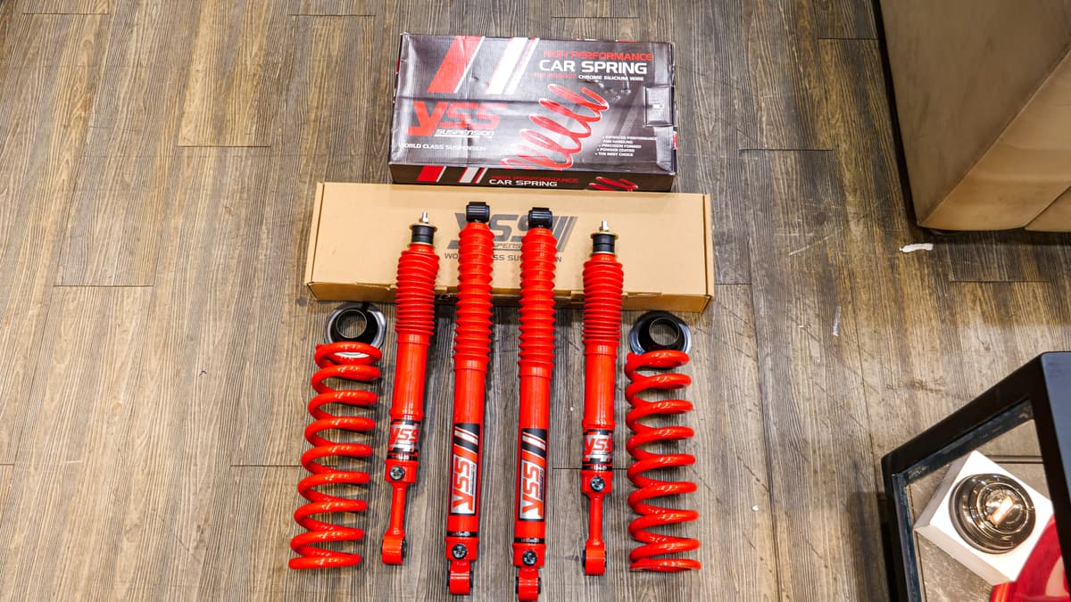 YSS DTG Sport Lift Kit with Springs for Ford Ranger view 1