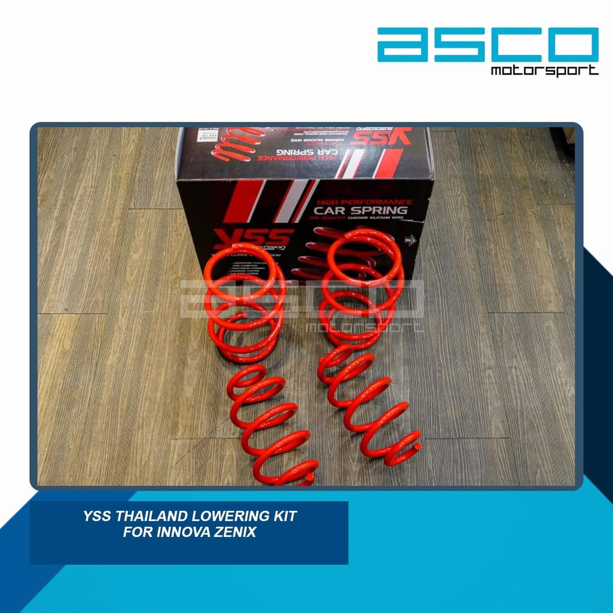 YSS Performance Lowering Spring Kit (PPV/SUV) for Toyota Innova Zenix