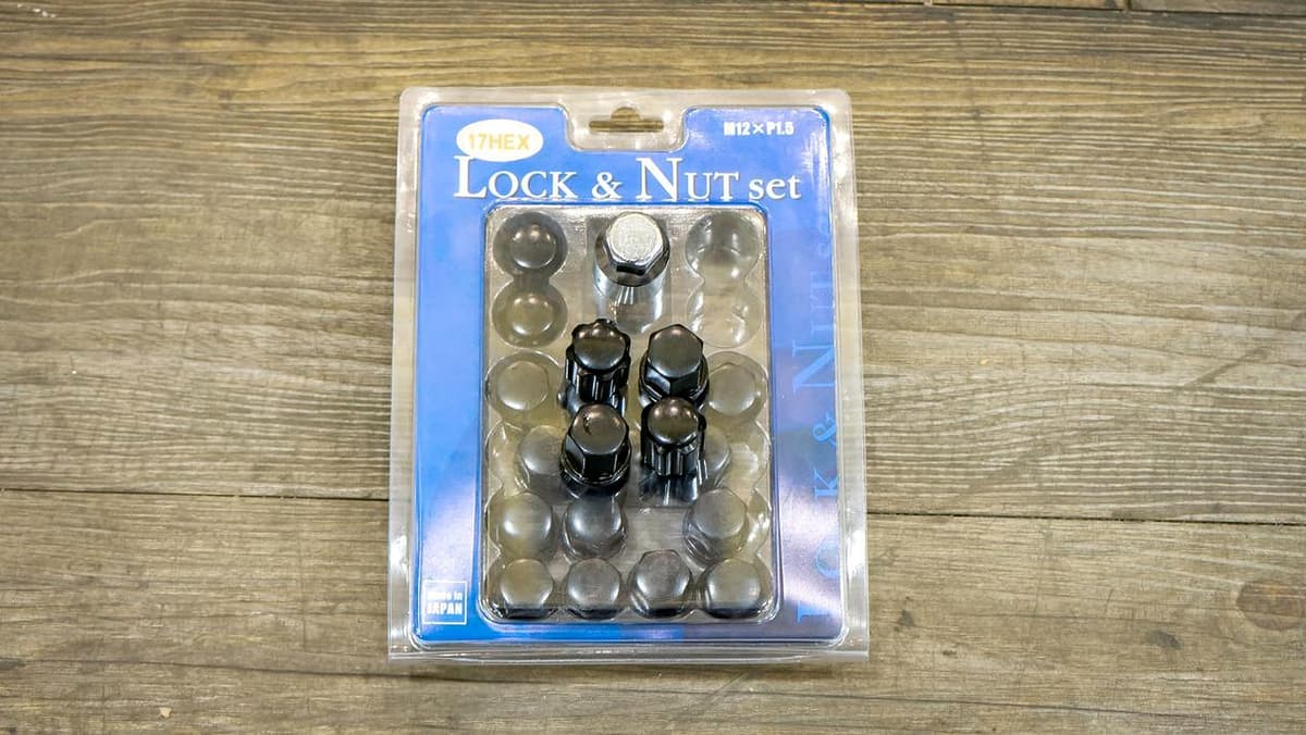 RAYS Engineering Official Japan 17HEX Lock & Nut Set - M12 x P1.50 - 20 PCS — image 1