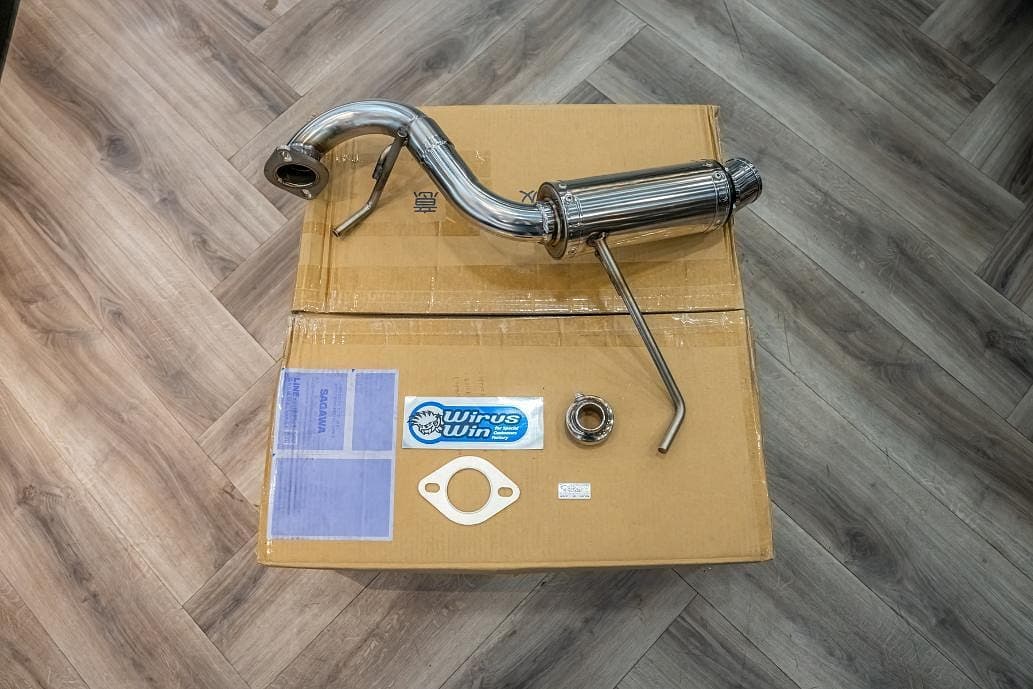 Wirus Win D-Prime & Quick Prime Muffler for Suzuki Jimny view 2