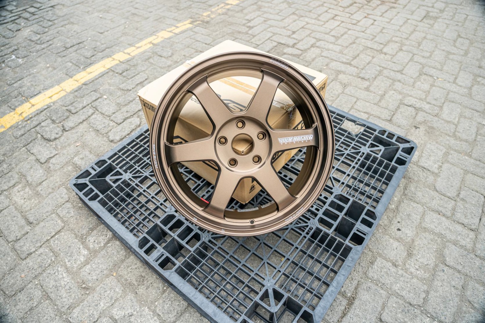Volk Racing TE37 Ultra M-SPEC R19x8.5 ET 36 PCD 5x120 - Bronze (Original Japan)