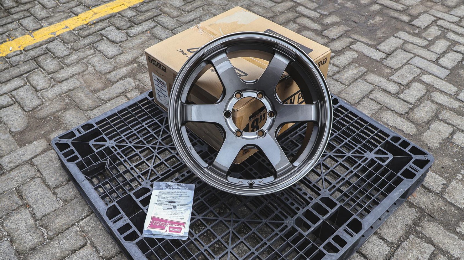 Volk Racing TE37SB SL R18x8 ET 30 PCD 6x139 (Original Japan)