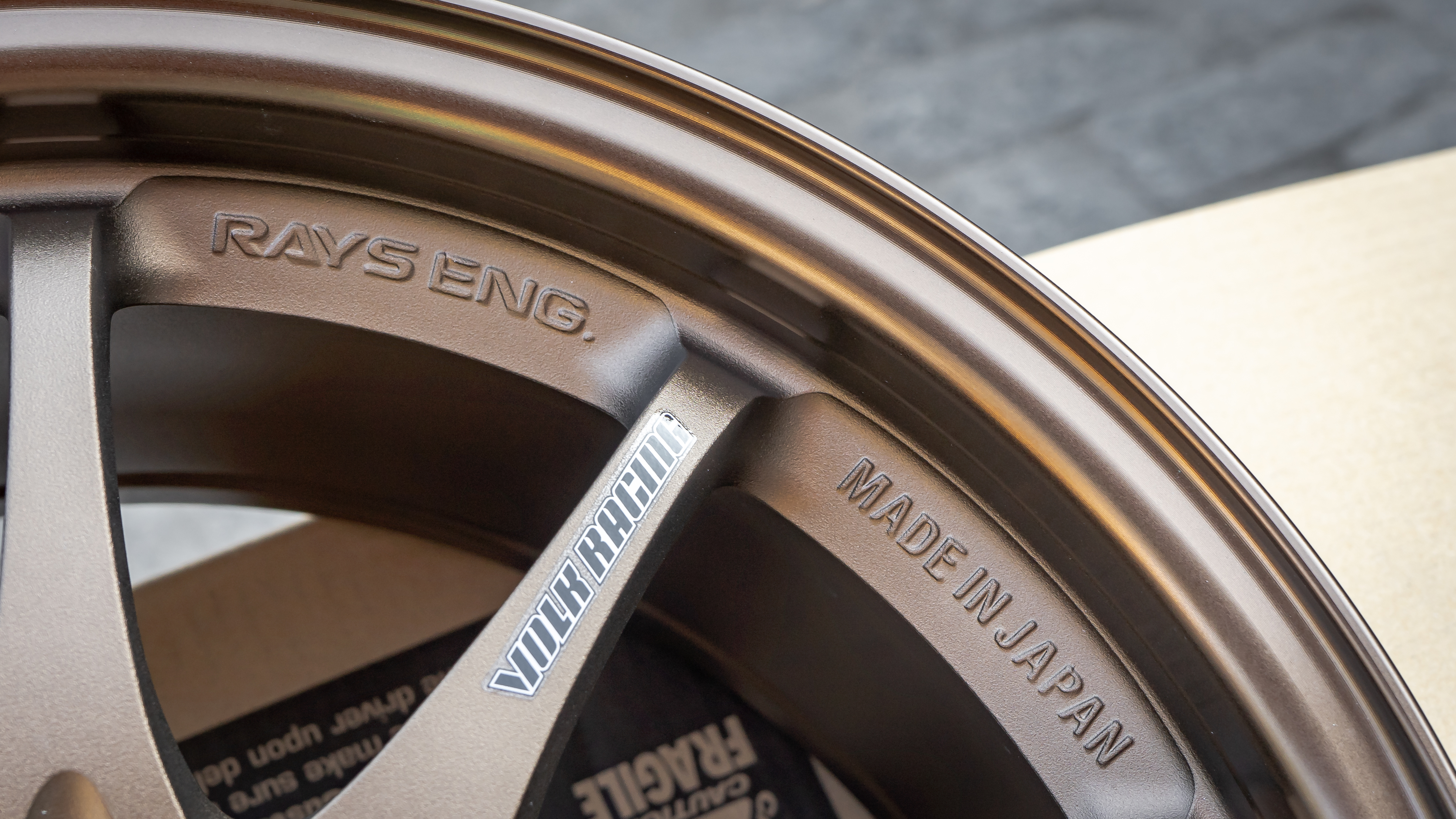 Volk Racing CE28N R16x7.5 ET 35 PCD 5x114.3 - Bronze (Original Japan) view 4