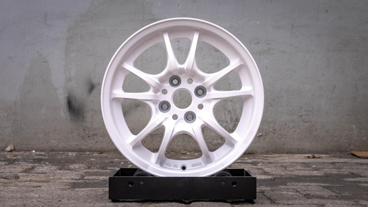 MC10L R15x8 ET 32 PCD 4x100 - White (Original Japan)