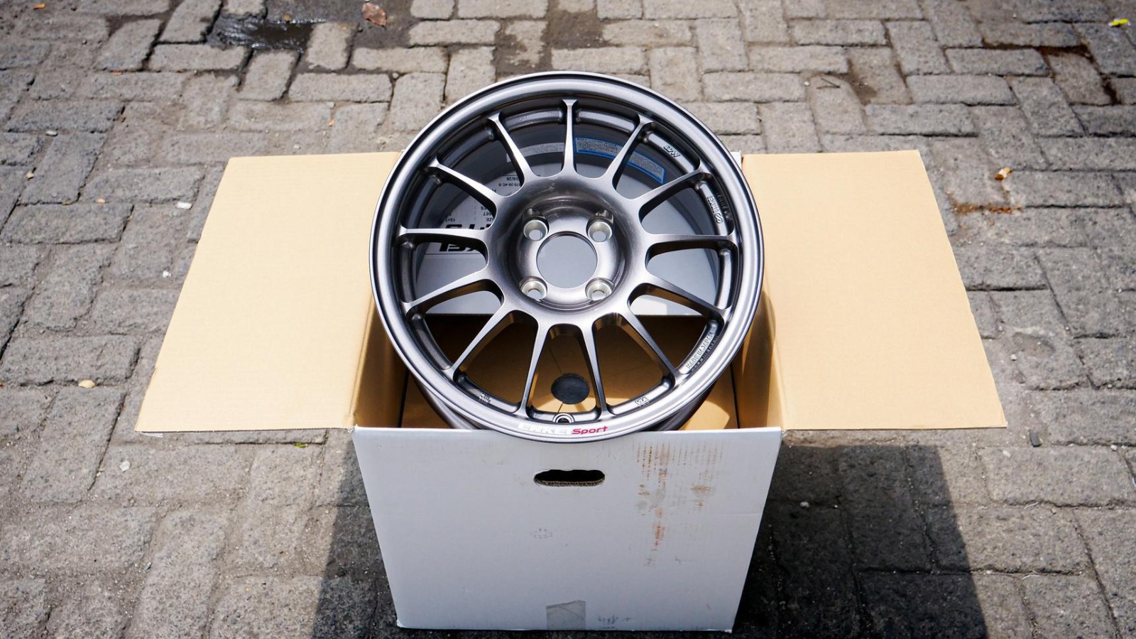 RC-T5 R15x7 ET 35 PCD 4x100 - Dark Silver (Original Japan)