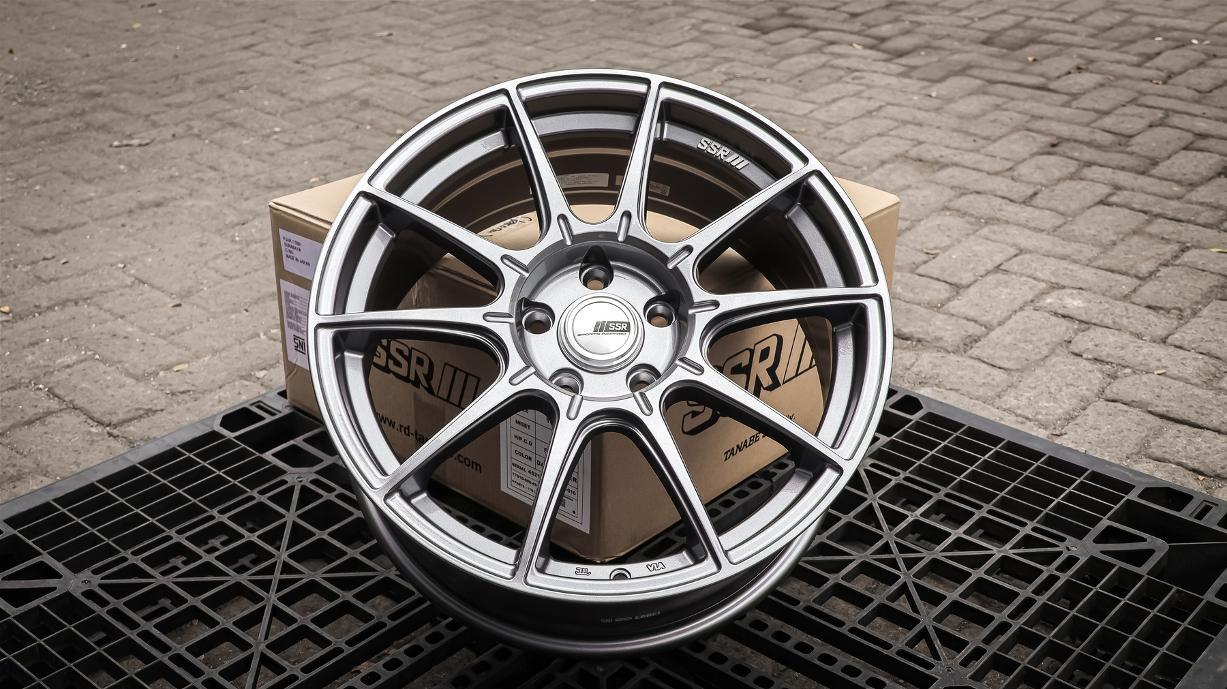 GTX01 R18x8 ET 45 PCD 5x114 - Dark Silver (Original Japan)