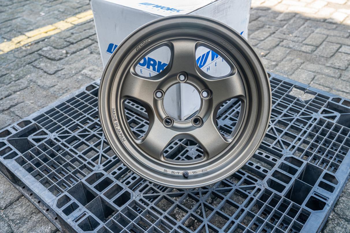 MEISTER S1V R16x8 ET -15 PCD 5x139 - Matte Bronze (Original Japan)
