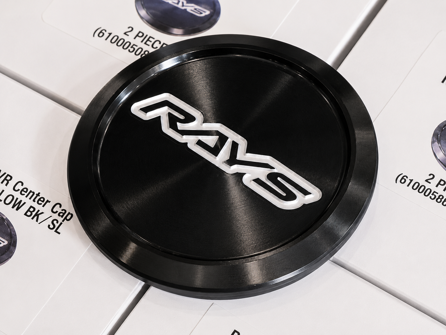 RAYS Engineering Official Japan Center Cap Set - CE28 / TE37 / ZE40 / NE24 view 2