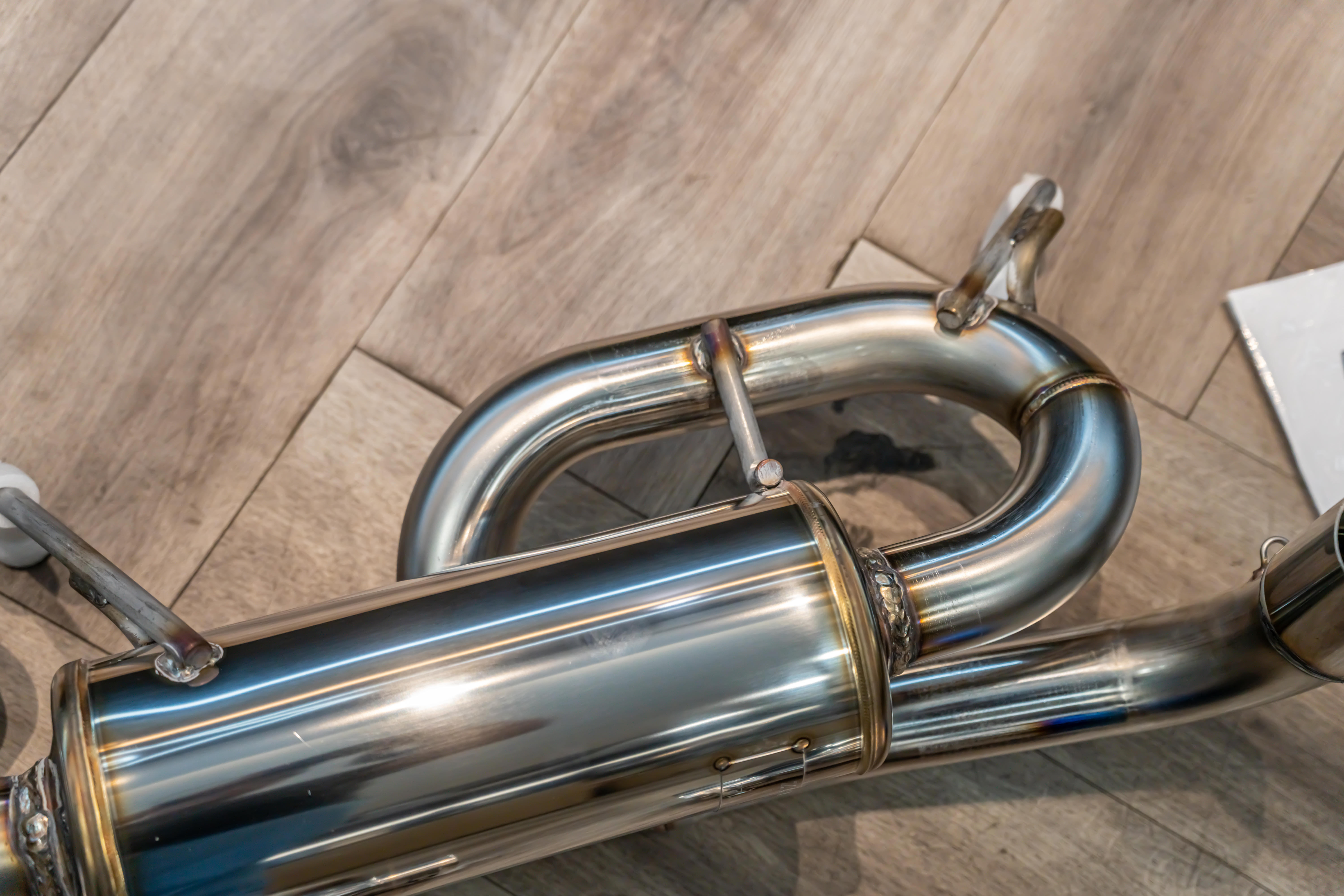 Blitz Nur-Spec Custom Edition VR Titanium Tip Exhaust for Suzuki Jimny view 5