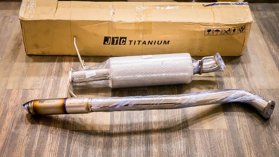 JTC Titanium Muffler Mitsubishi Pajero ANPS (Old Model)