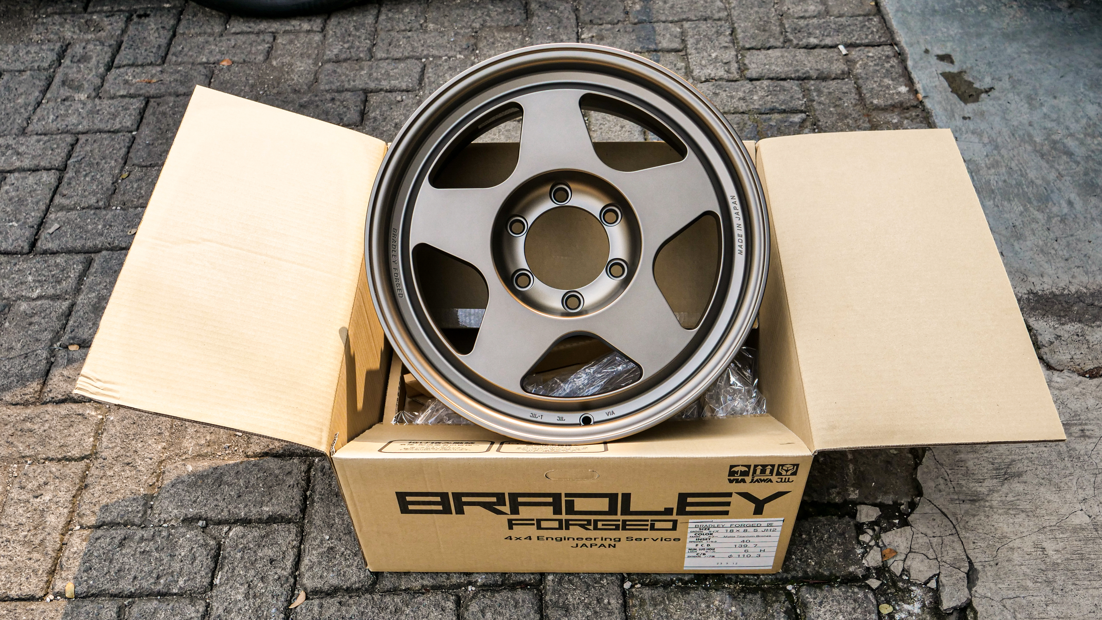 Bradley Forged Takumi 18x8.5 ET40 6x139.7