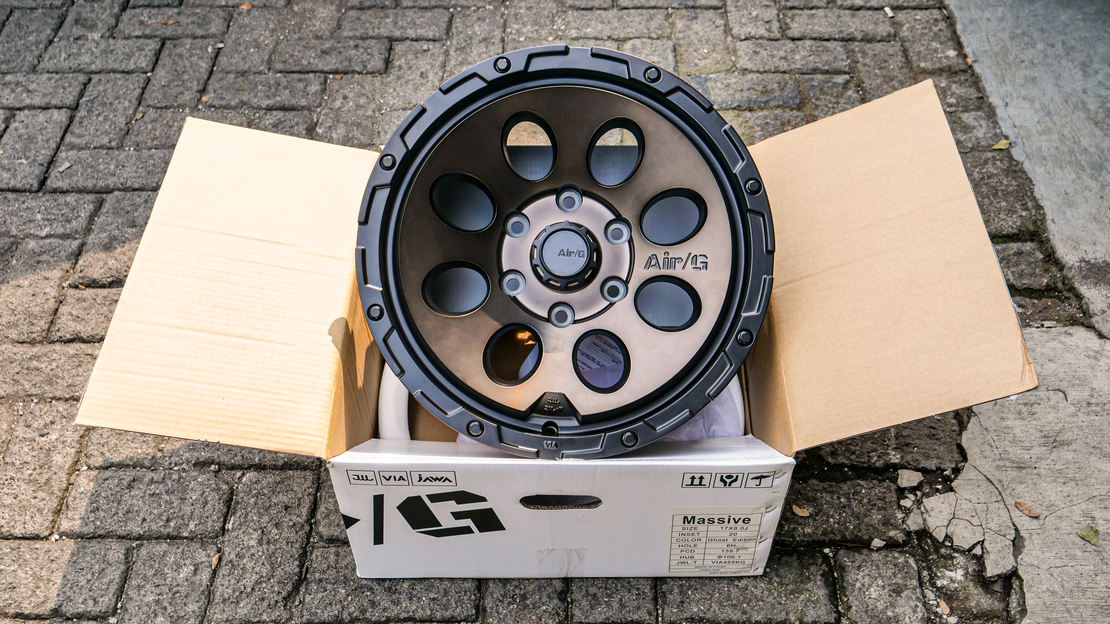 Bradley Air/G Massive 17x8 ET20 6x139.7