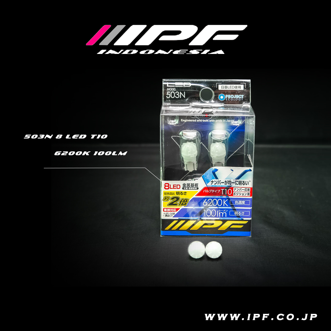 IPF LED Number Bulb T10 Series