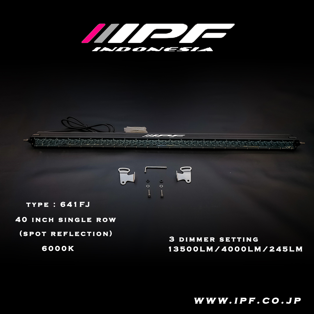 IPF 600 Series Fuujin Single Row LED Light Bar
