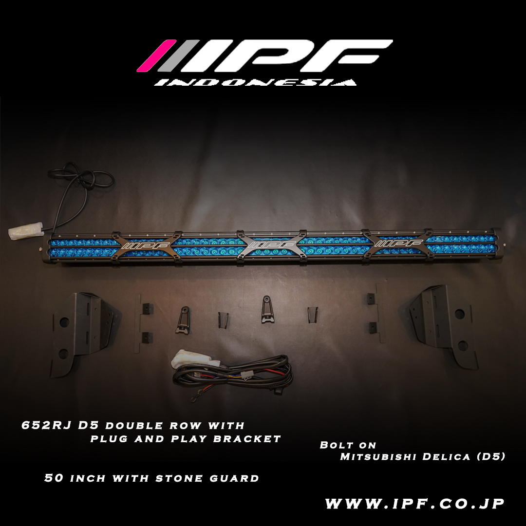 IPF 652D5 LED Light Bar Set for Mitsubishi Delica D:5