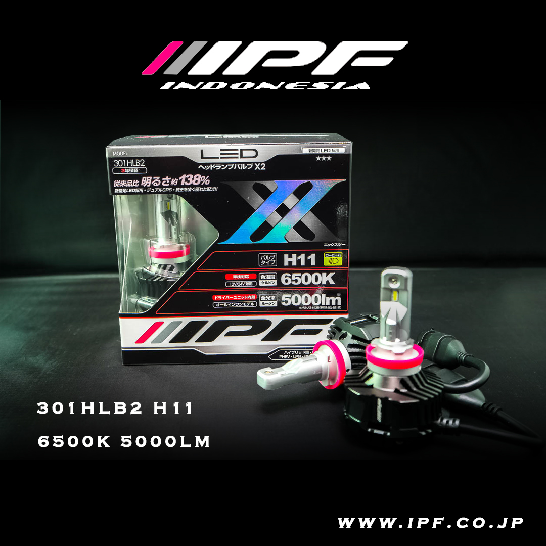 IPF Premium H11 and HIR2 LED Headlamp Bulbs Series