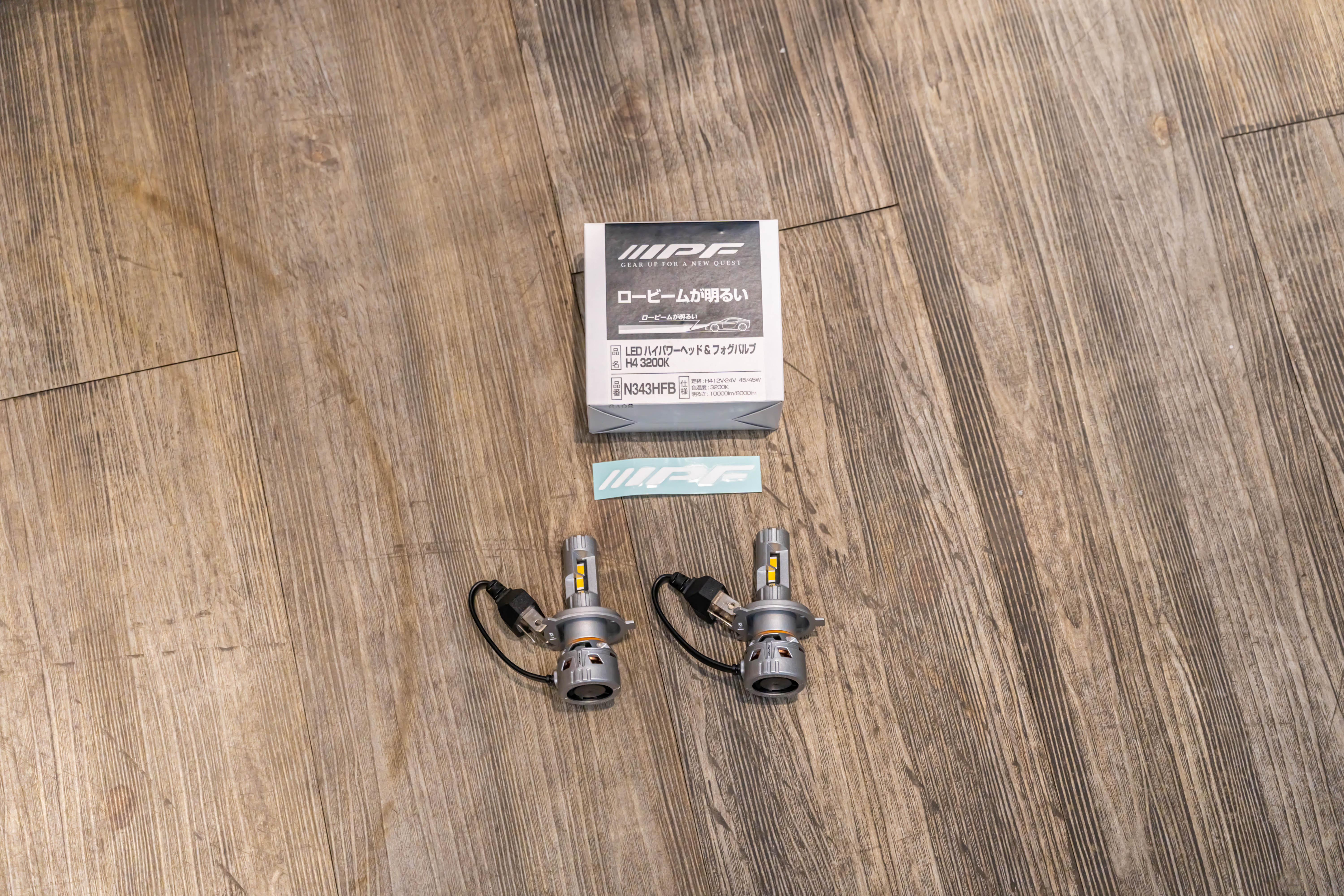 IPF LED High Power Head & Fog Valve H4 (N343HFB)