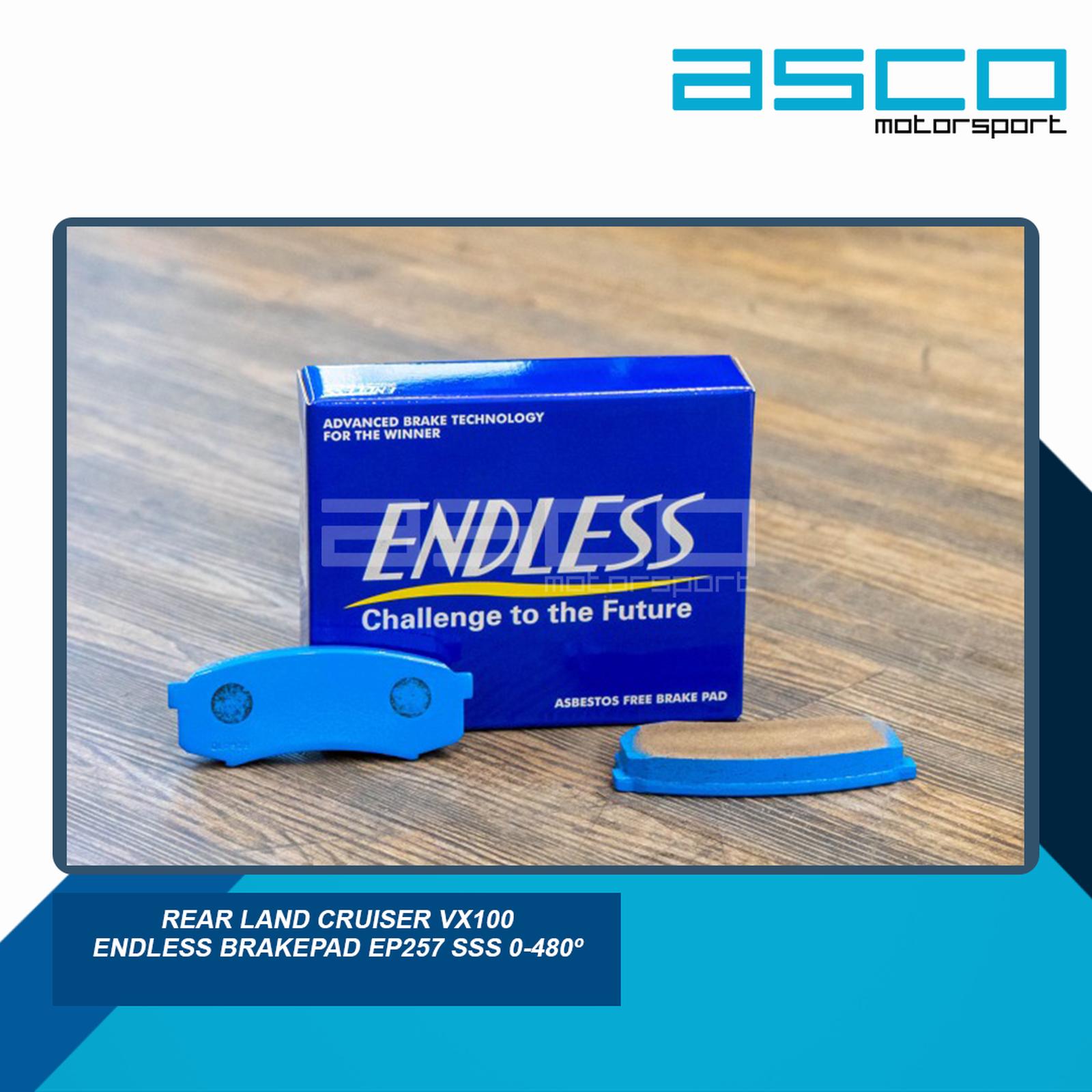 Endless Brake Pad EP257 for Toyota LC VX100 (Rear)
