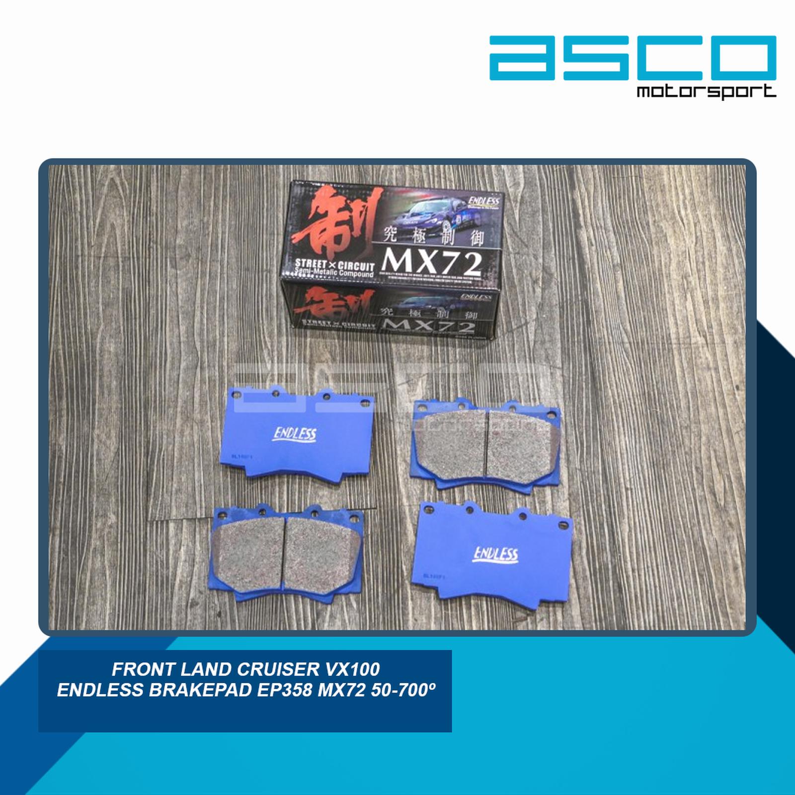 Endless Brake Pad EP358 for Toyota LC VX100 (Front)