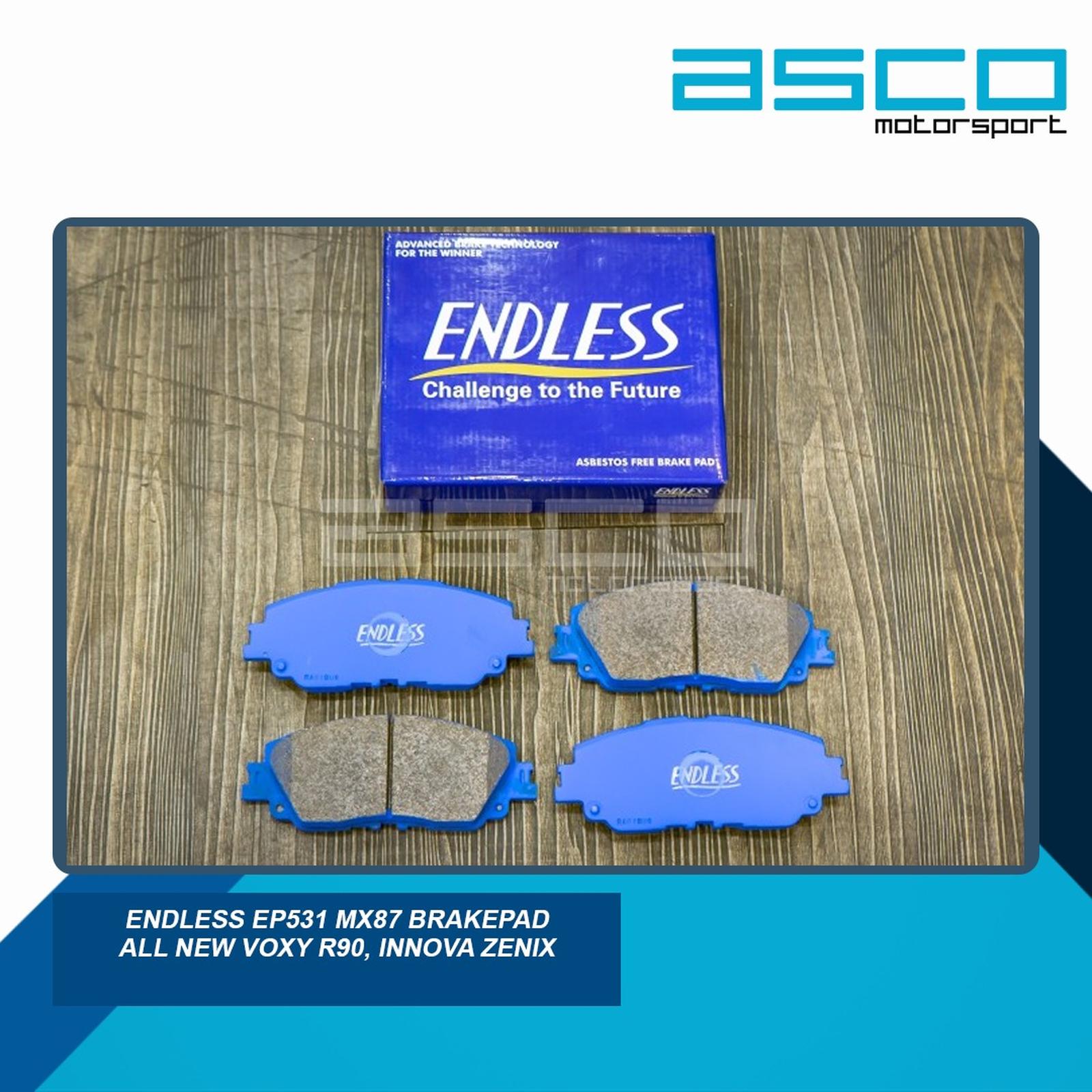 Endless Brake Pad EP531 for Toyota INNOVA ZENIX / ALL NEW VOXY (Front)