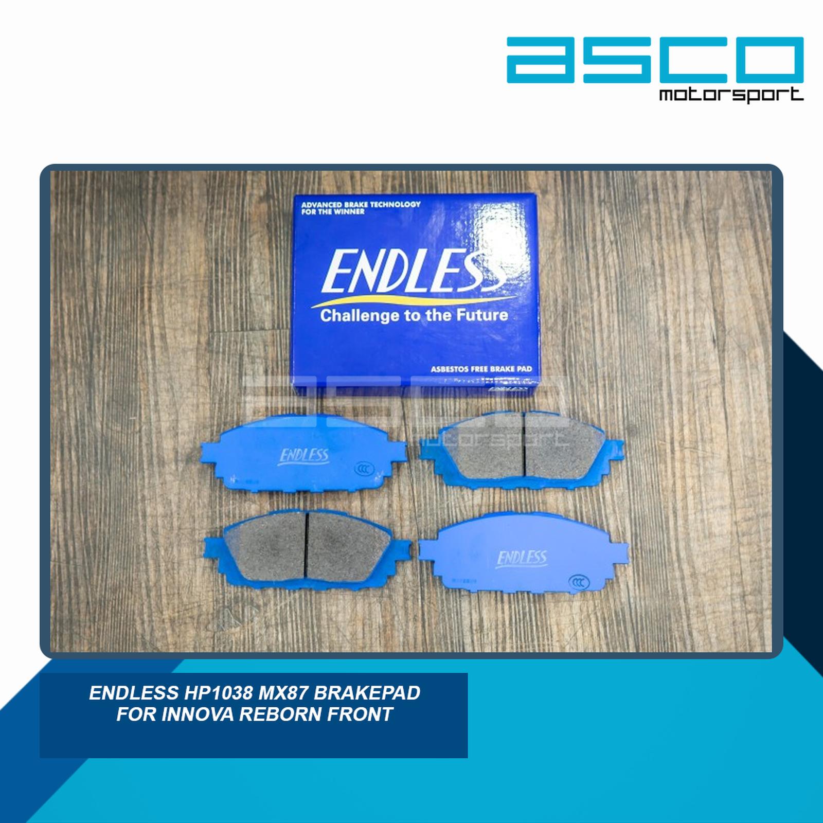 Endless Brake Pad HP1038 for Toyota INNOVA REBORN (Front)