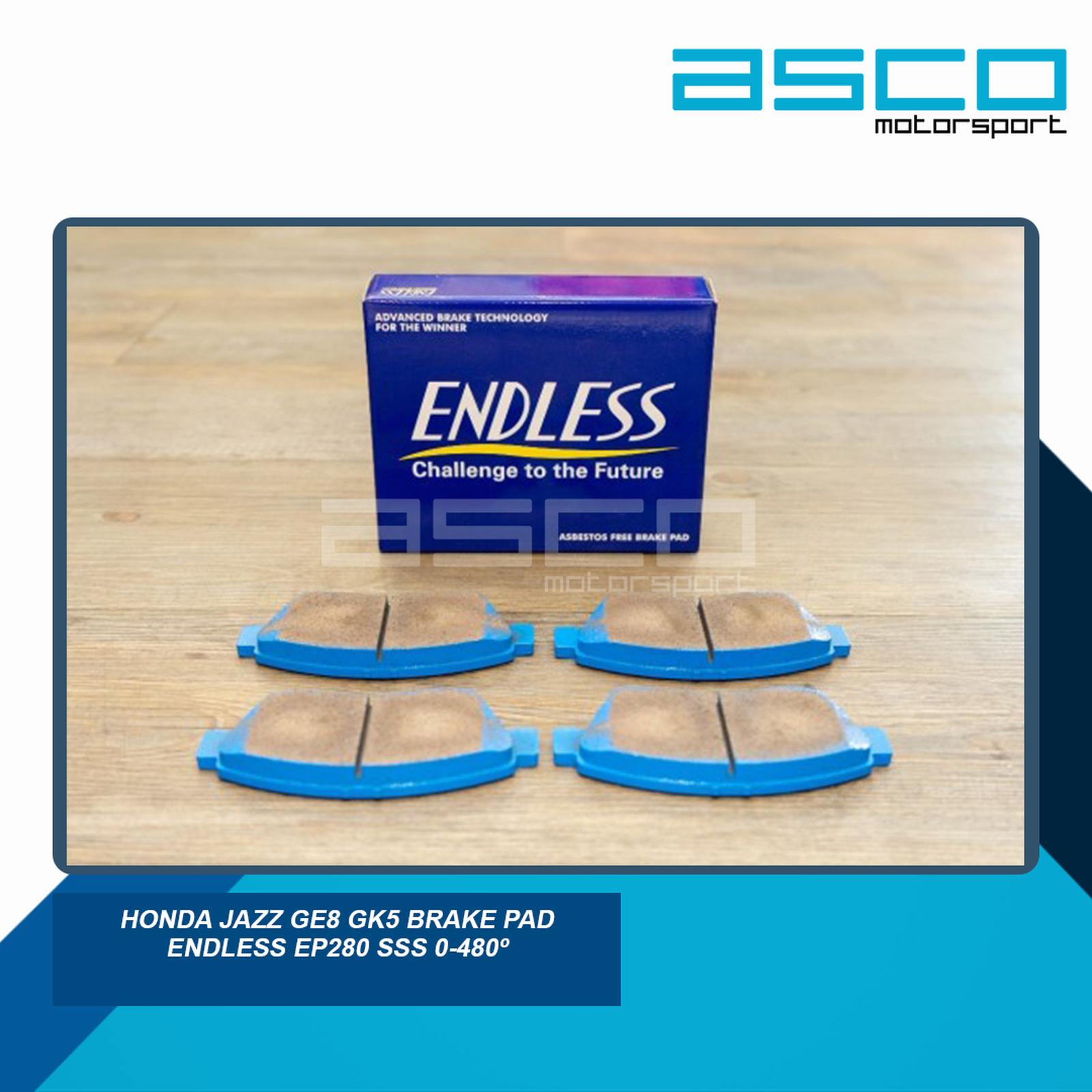 Endless Brake Pad EP280 for Honda JAZZ GES / GK5 CITY HB (Front)