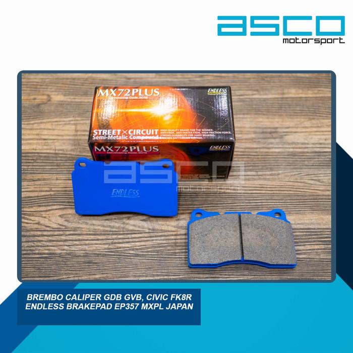 Endless Brake Pad EP357 for CIVIC FK8, FL5, MITSUBISHI EVO VII, VIII, IX, GDB, GVB, GVF, GRE (FRONT) view 3