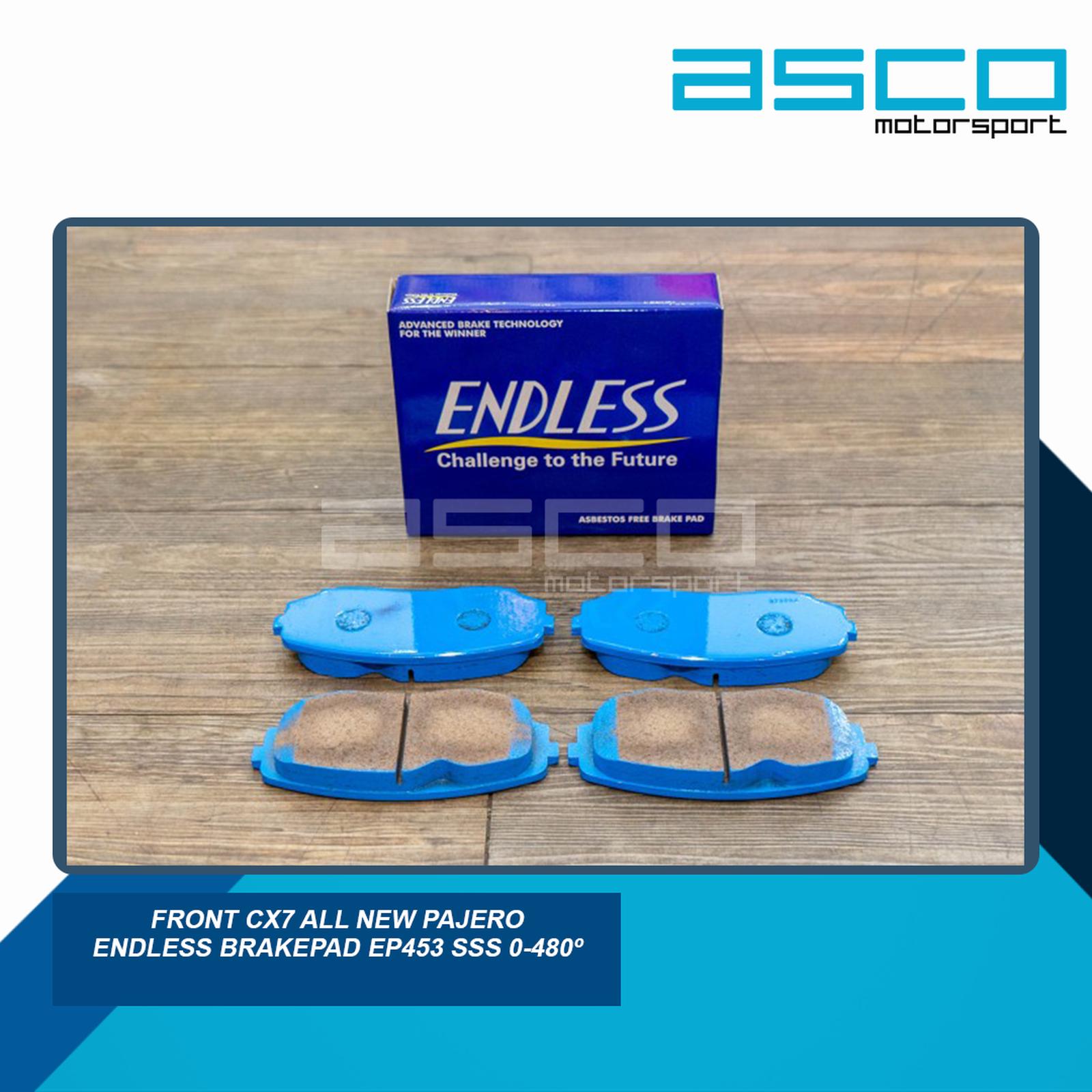 Endless Brake Pad EP453 SSS for Mazda CX7 & All new Pajero (Front)