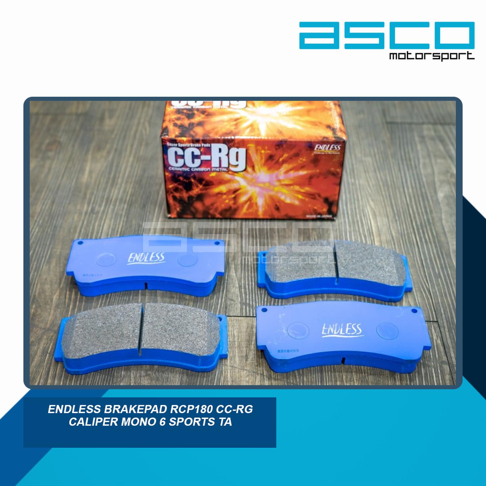 Endless Brake Pad RCP180 CCRG for Universal ENDLESS MONO 6 SPORTS TA