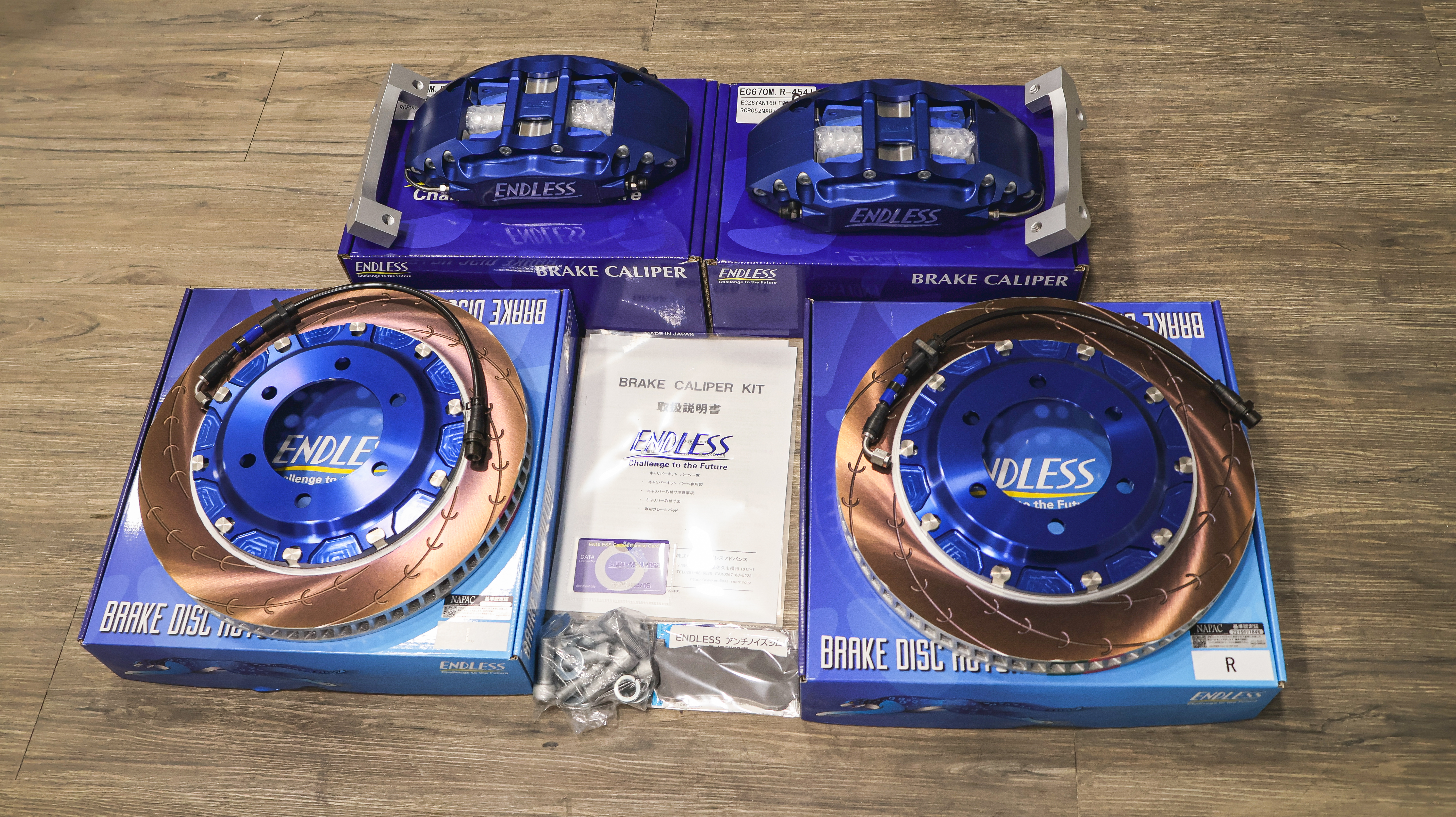 Endless Brake Kit for Toyota FORTUNER VRZ 355MM 6POT